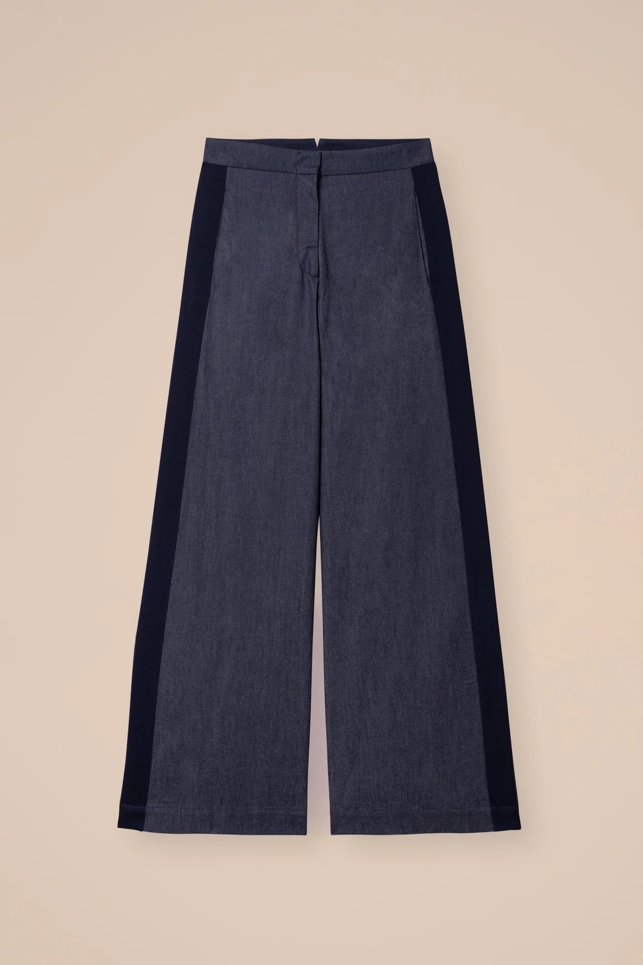 Gaia Denim Flared Pants