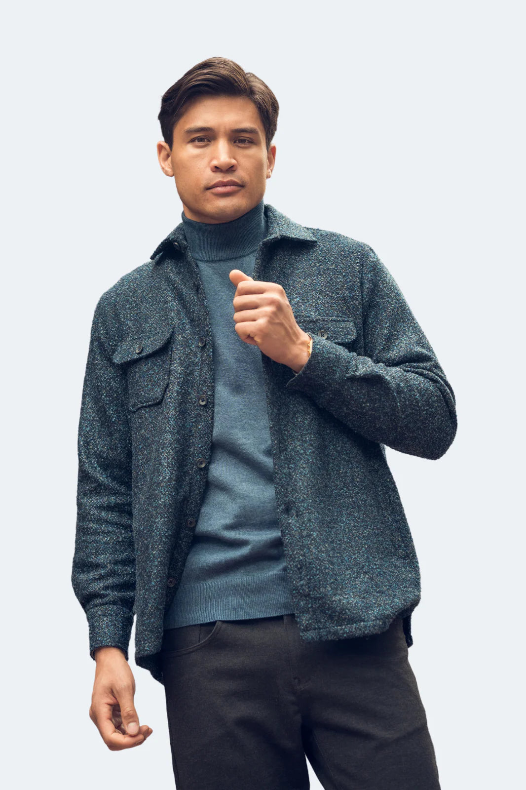 Luchiano Visconti - Tweed Shacket