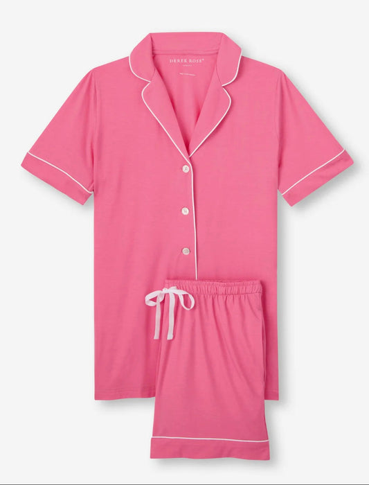 Derek Rose - Pajama Set Rose