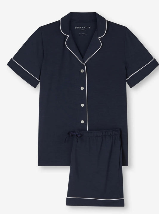 Derek Rose - Pajama Set (navy)