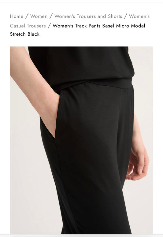 Derek Rose London jersey trouser Black