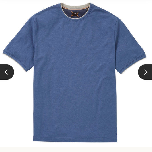 Left coast tee  T shirt crewneck blue