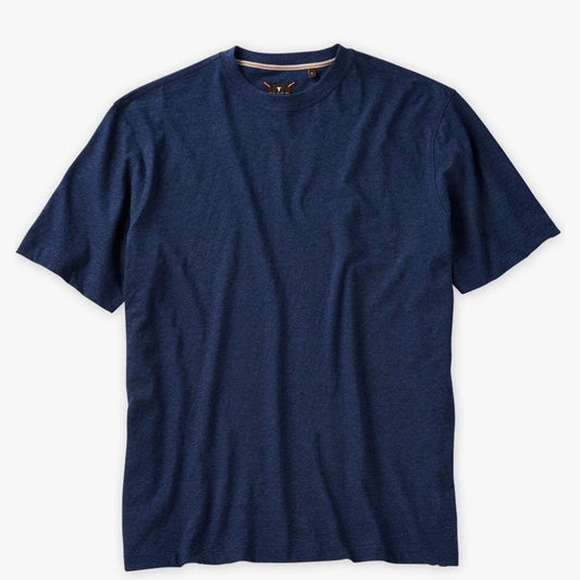 Left coast tee pique T shirt blues