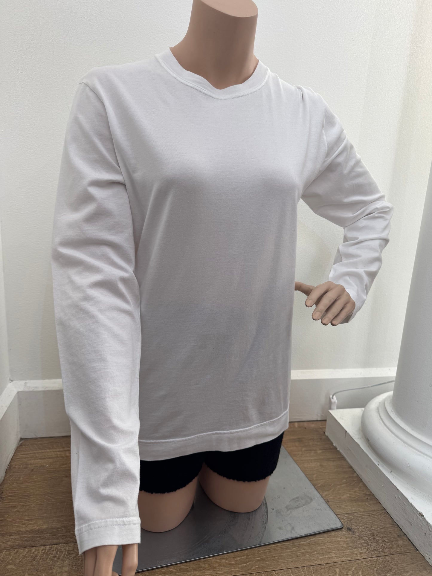 Fedeli Long sleeve T Shirt White