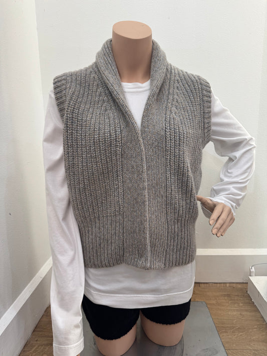 Fedeli alpaca vest gray